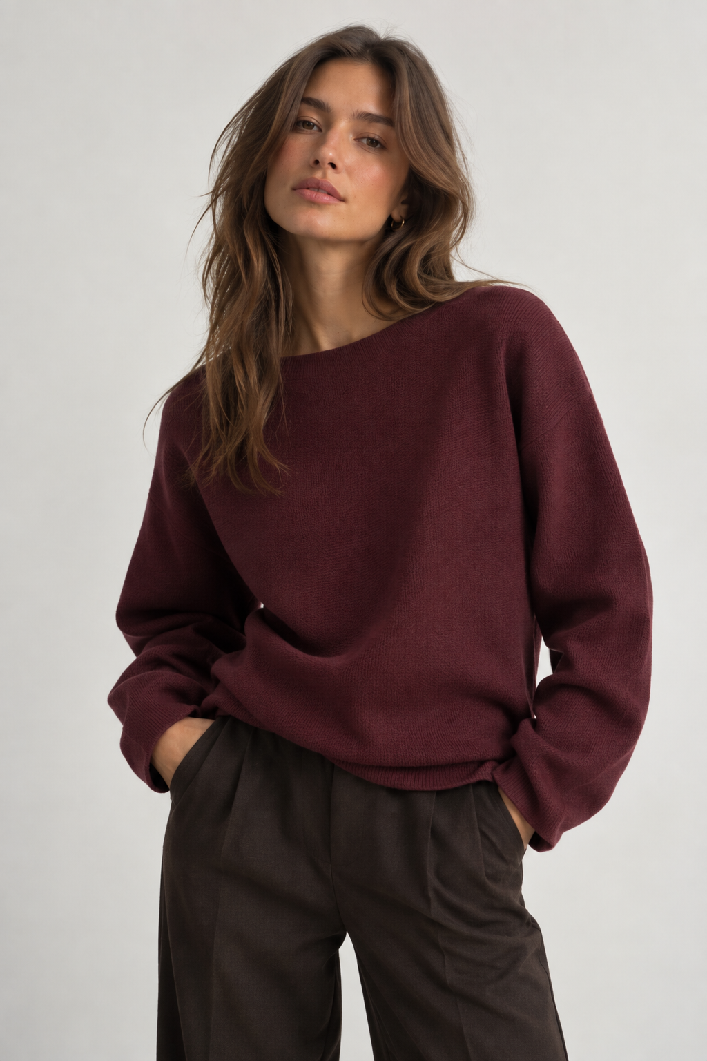 Camille Relaxed Knit Sweater