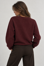 Camille Relaxed Knit Sweater