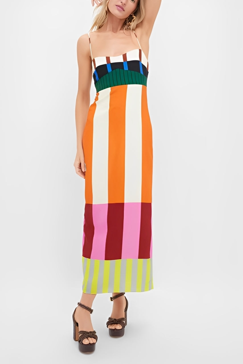 Bengal Multi Paloma Maxi Dress