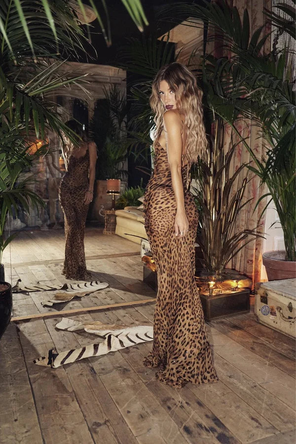 Leopard Maxi Dress