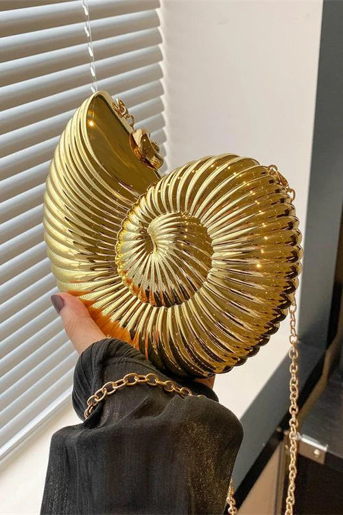 Acrylic Crossbody Bag Summer Conch Evening Bag