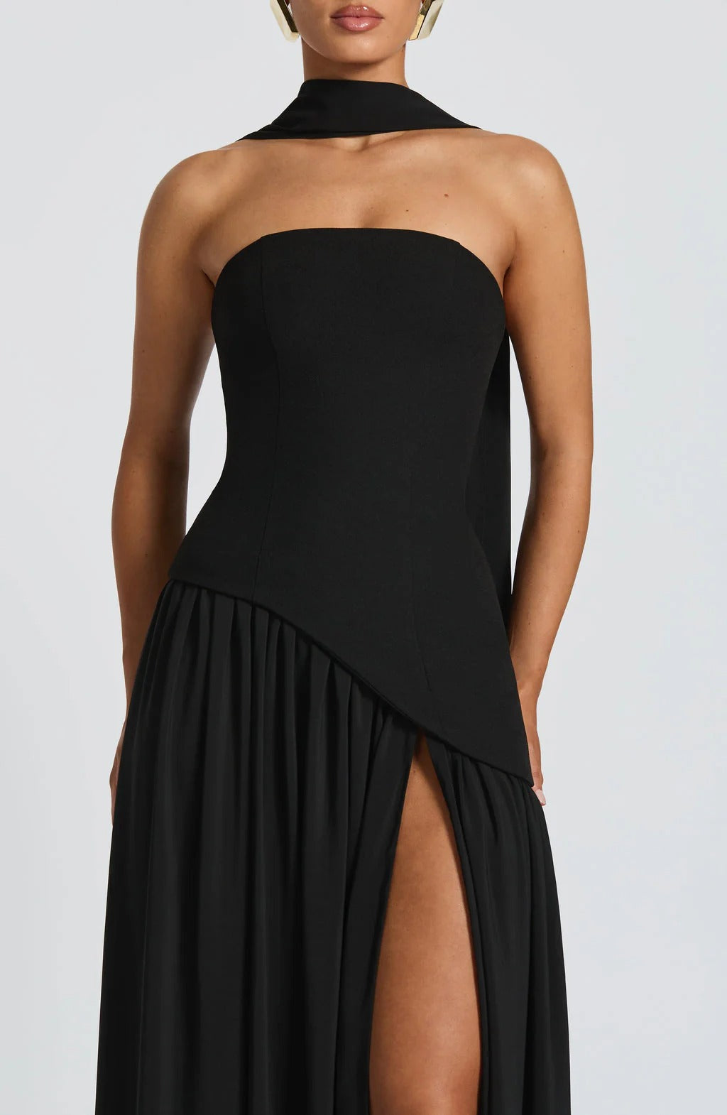 Scarf Maxi Dress