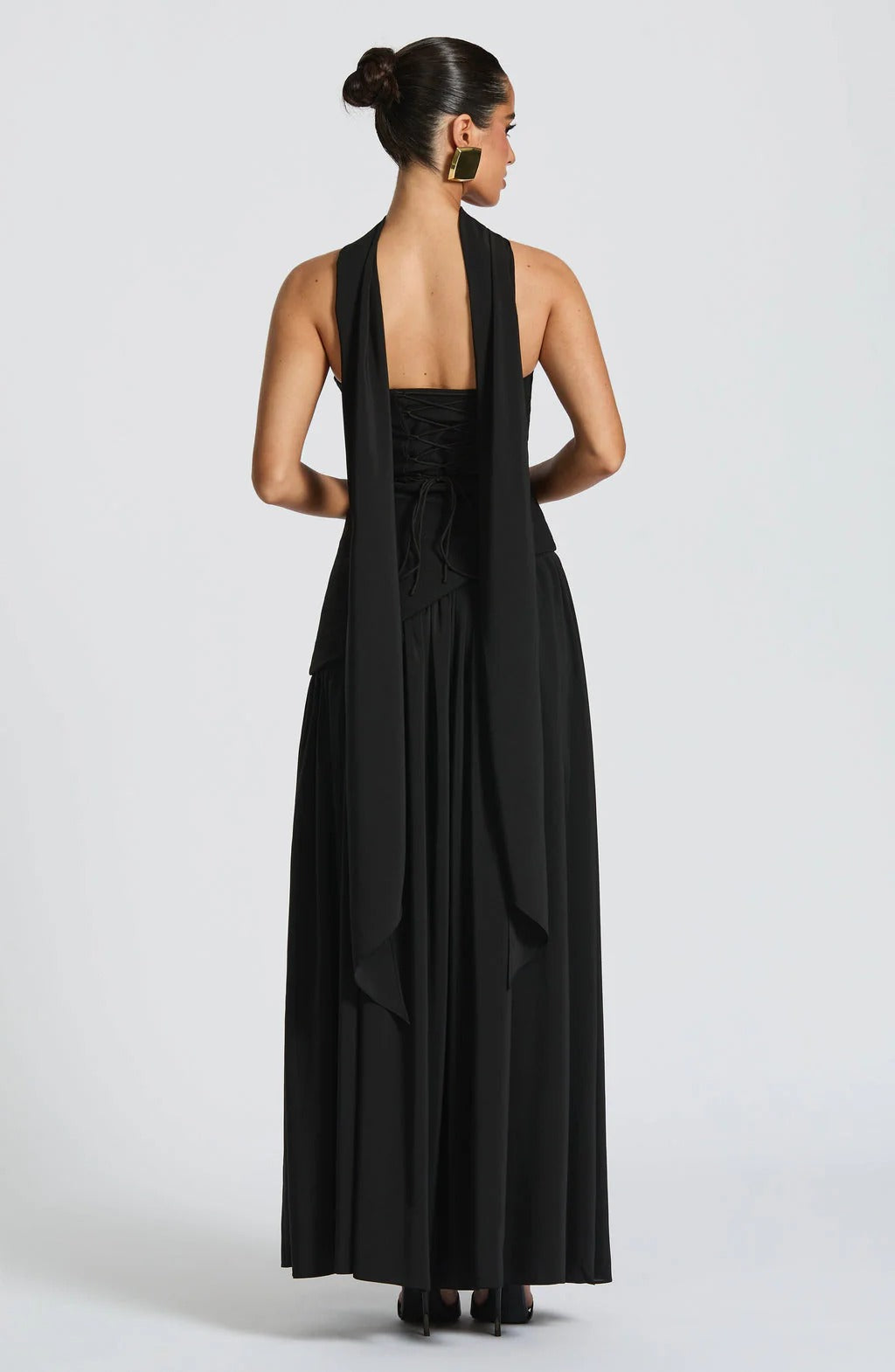 Scarf Maxi Dress