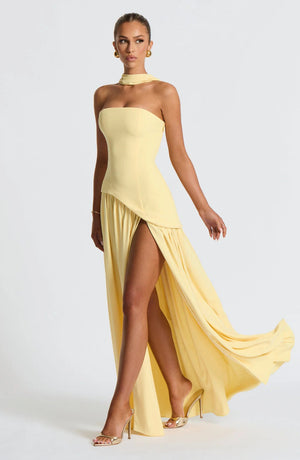 Scarf Maxi Dress