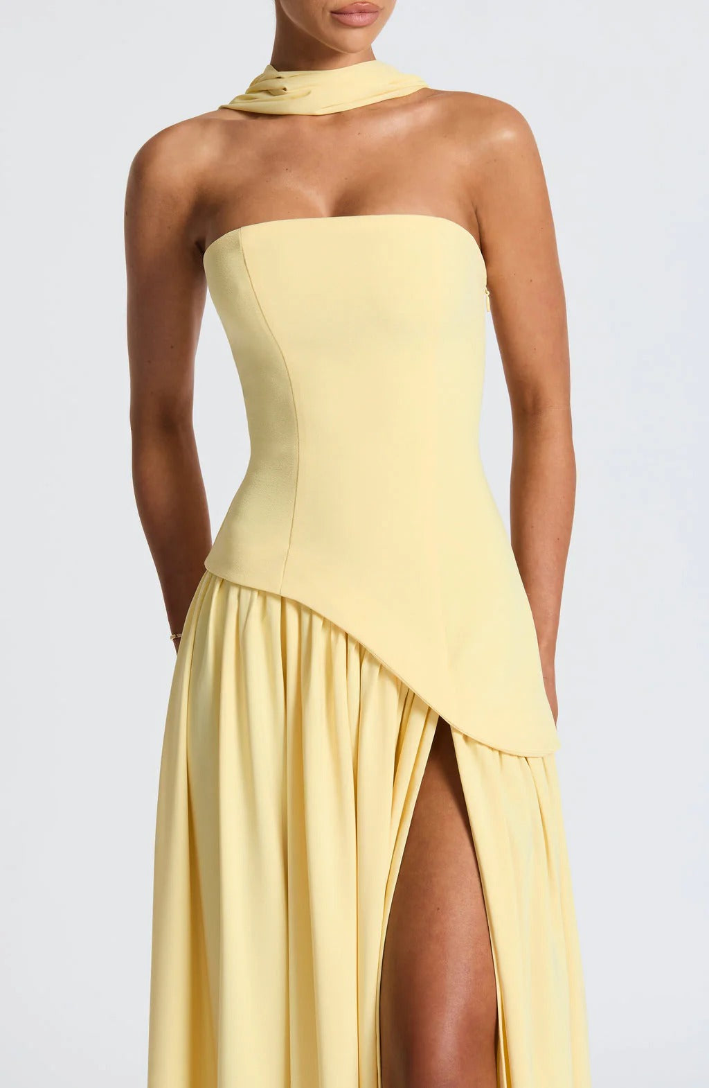 Scarf Maxi Dress