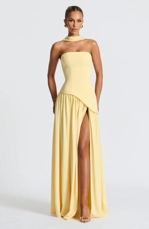 Scarf Maxi Dress