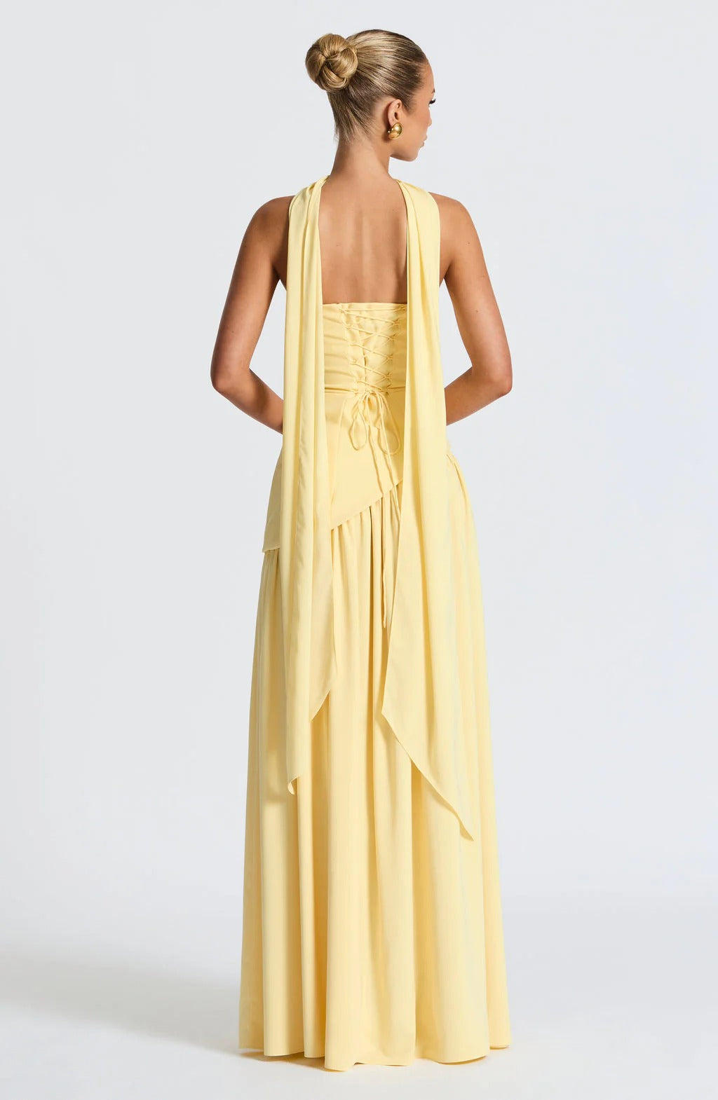 Scarf Maxi Dress