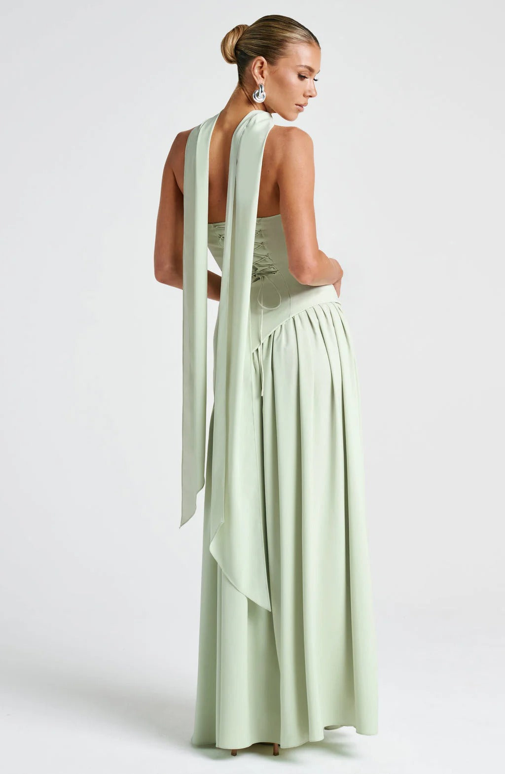Scarf Maxi Dress