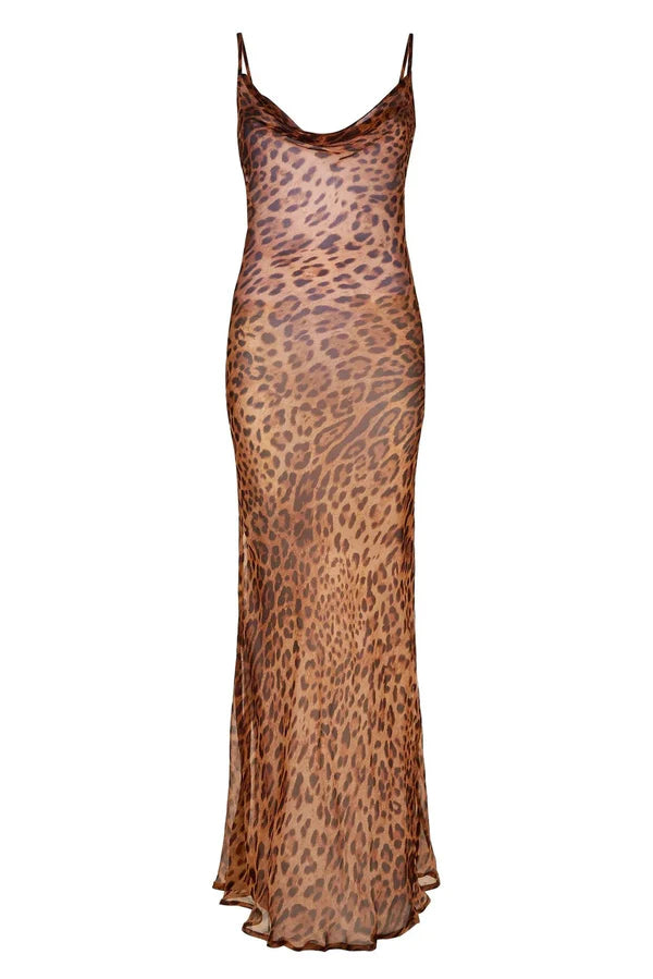 Leopard Maxi Dress