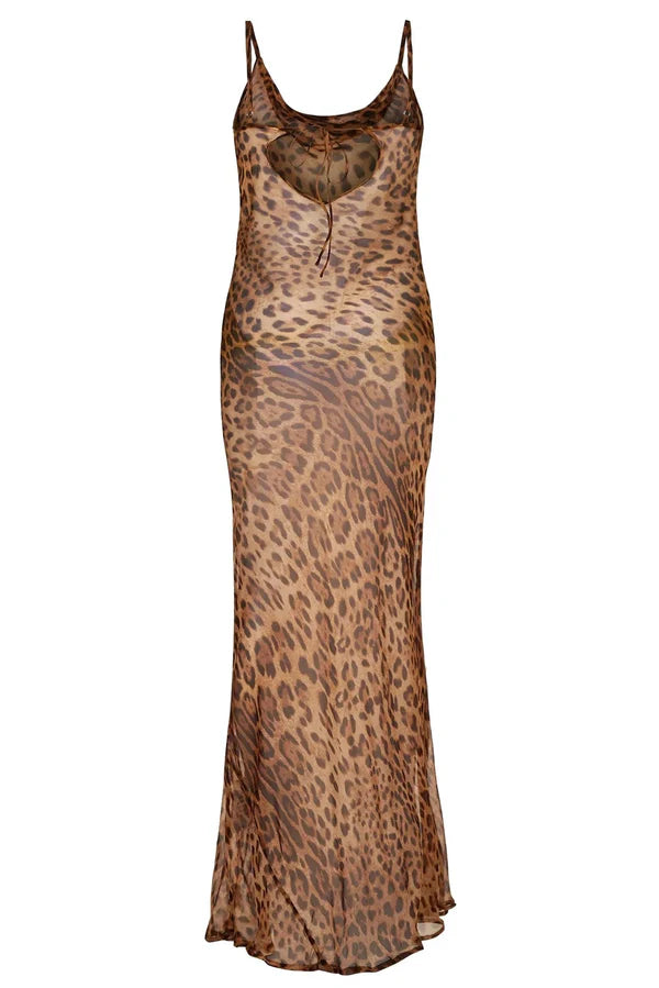 Leopard Maxi Dress